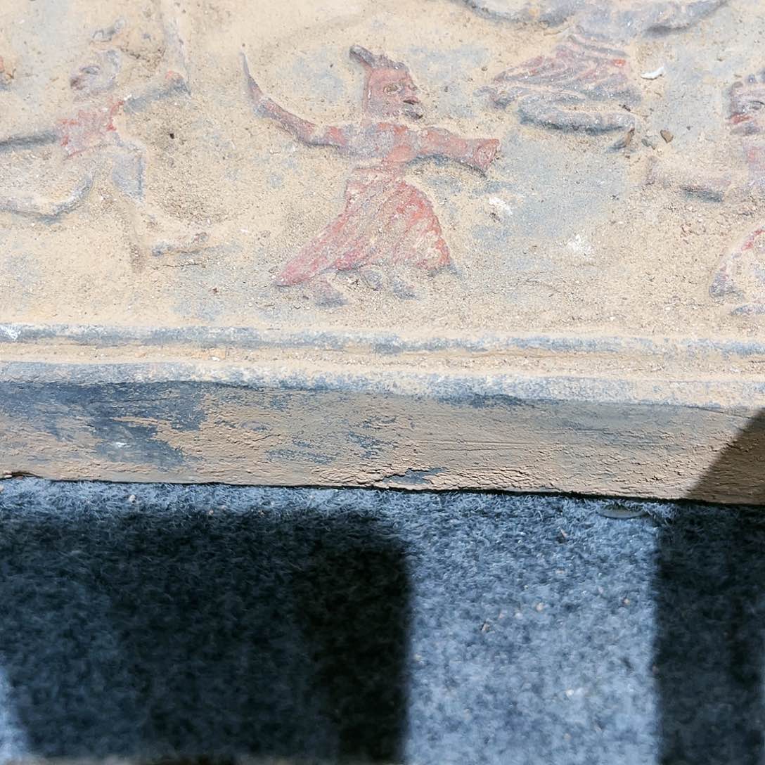 适*瓦当摆件茶台的一个