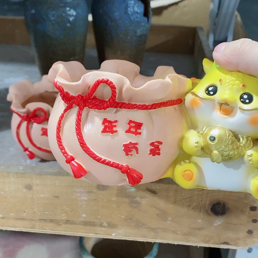 【闪购商品】红陶陶瓷花盆，多肉花盆