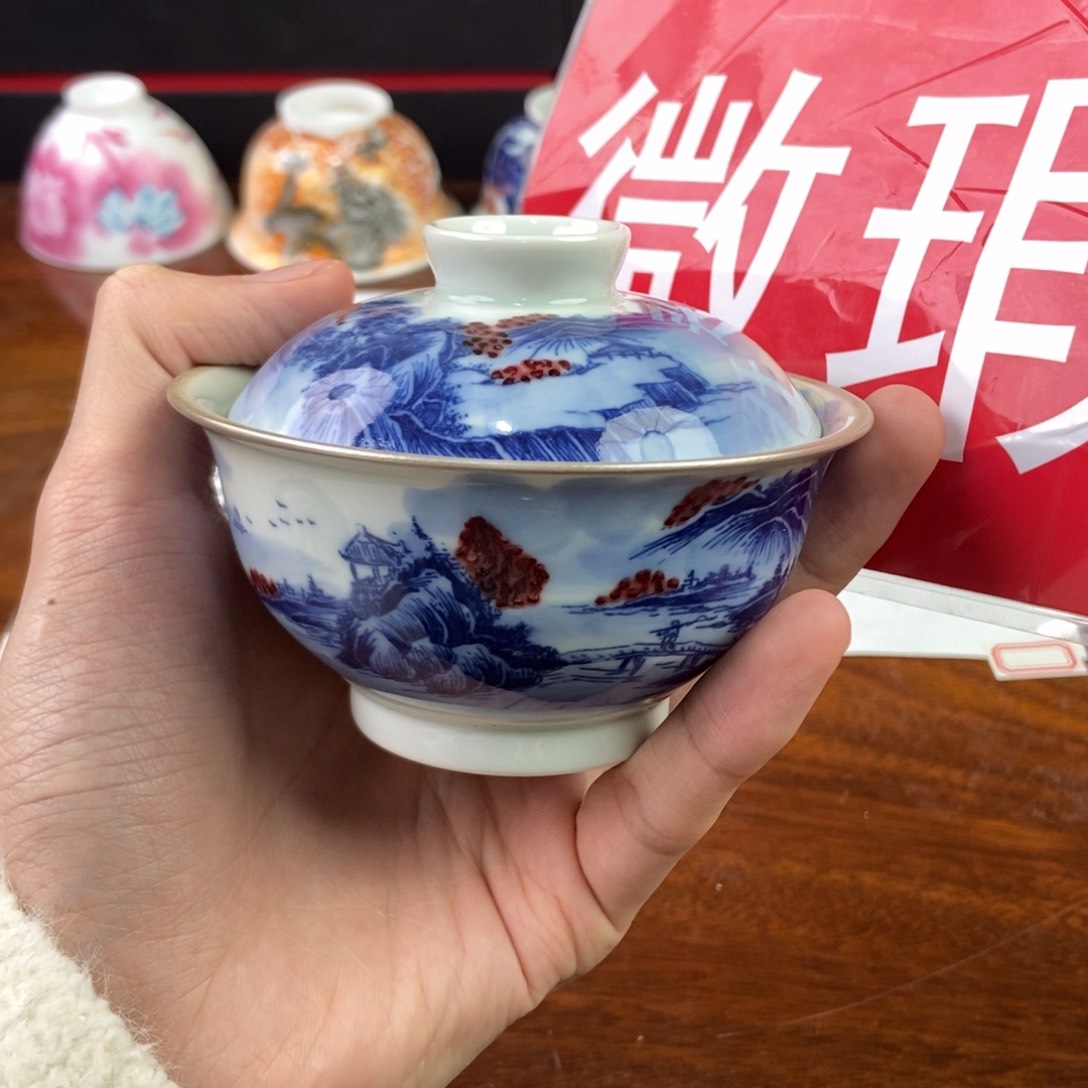 杯景德镇手绘陶瓷艺术