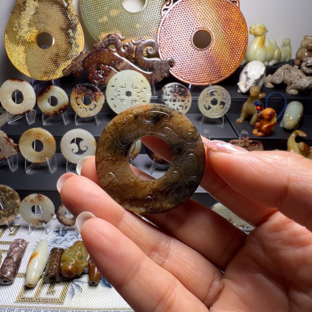 和田玉挂件未镶嵌郑*清