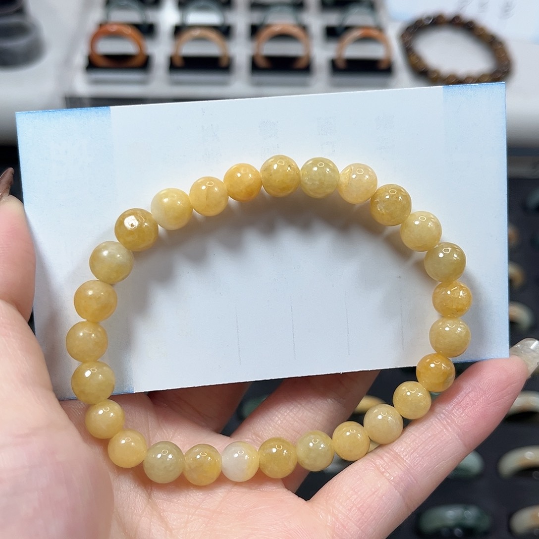 未镶嵌手串翡翠翡翠