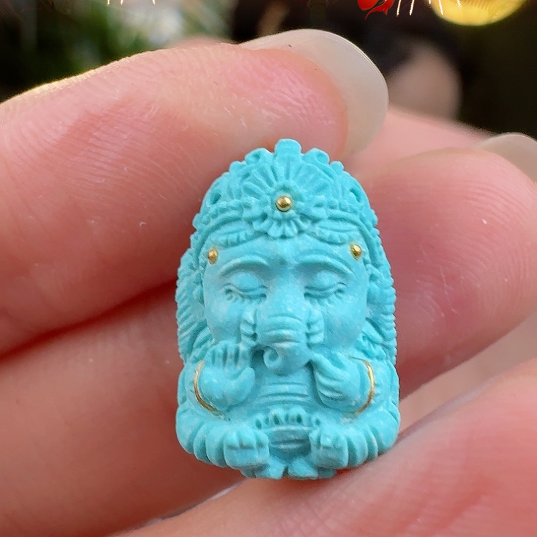 绿松石珠宝奇石未镶嵌