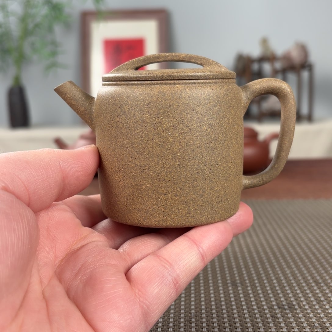 紫砂茶壶微瑕黄龙山原矿紫砂壶