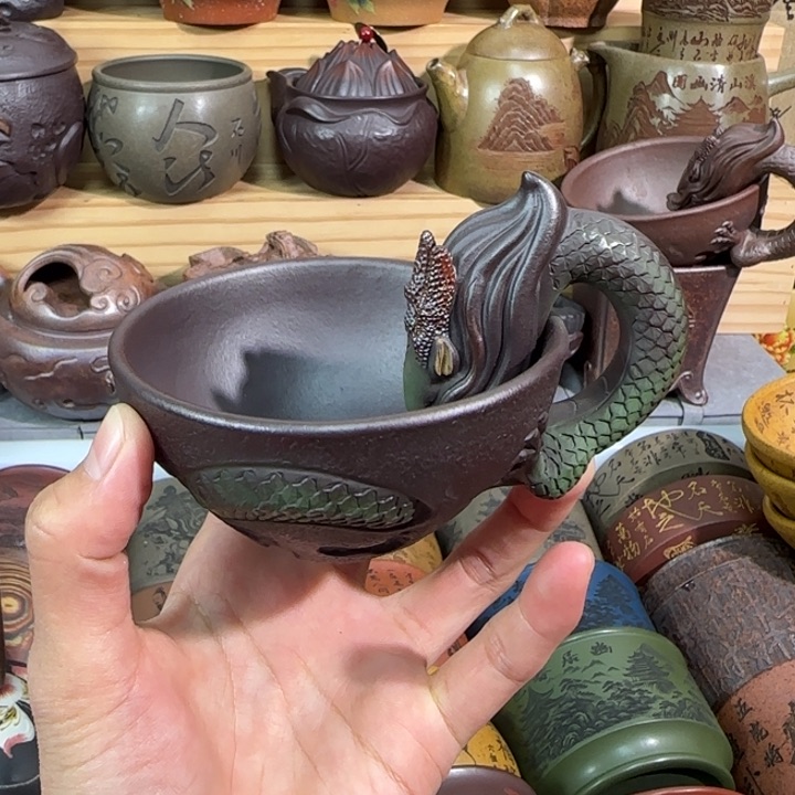 紫砂茶杯宜兴紫砂