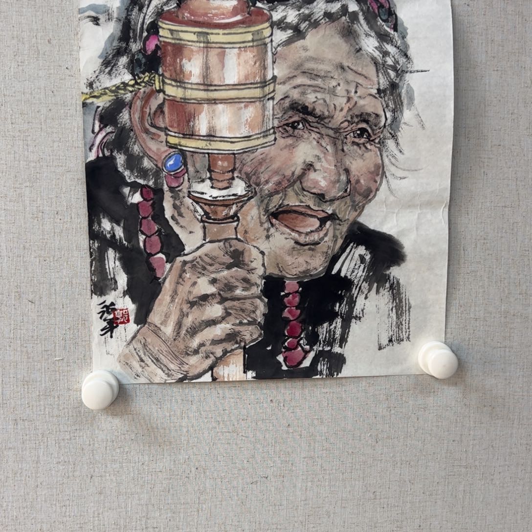 国画亲笔手绘原创作品