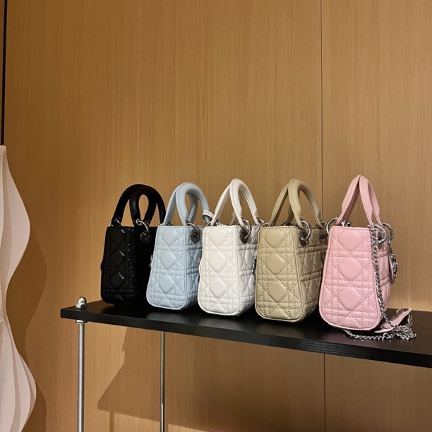 竖版D家定制三格手拎包单肩斜挎包