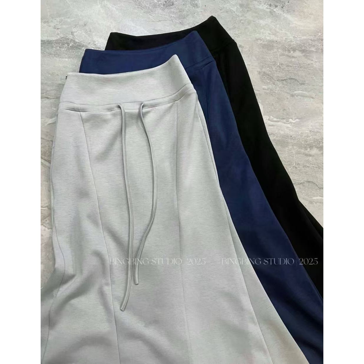 冰冰●「空气泡芙」夏季时尚气质百搭洋气减龄休闲半身裙BBC5BSQ2156