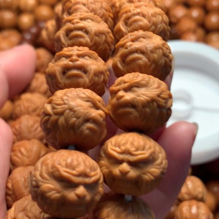 【闪购商品】猴头核桃手串人**茶悟空