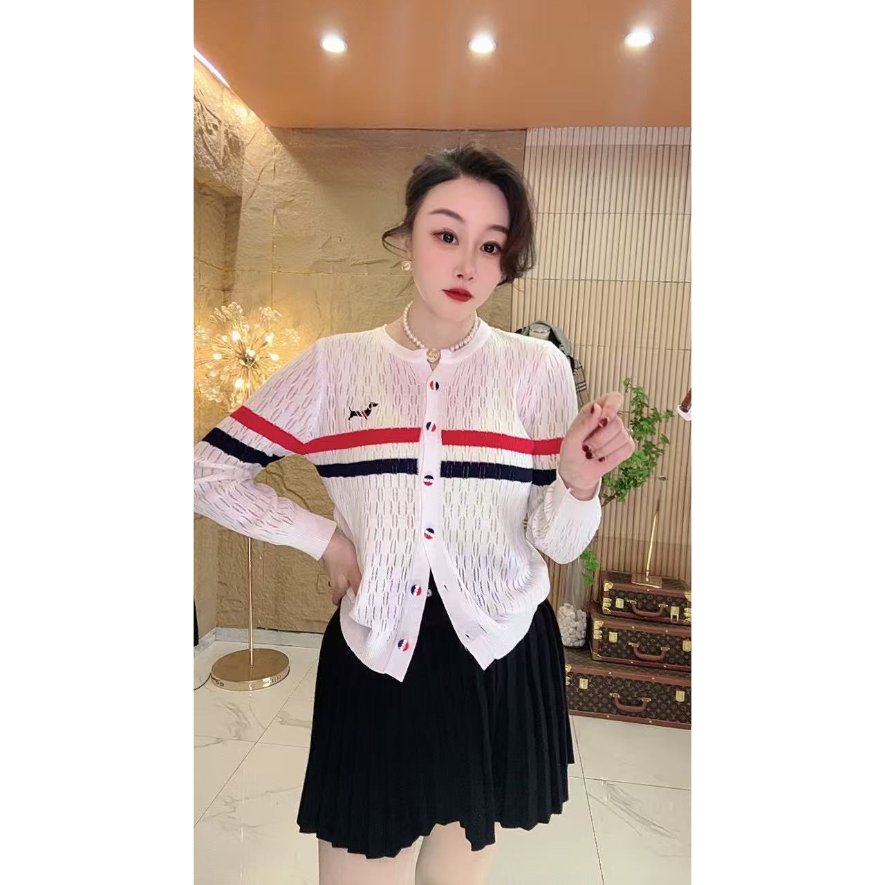 洋气打底衫小香风气质长袖春季
