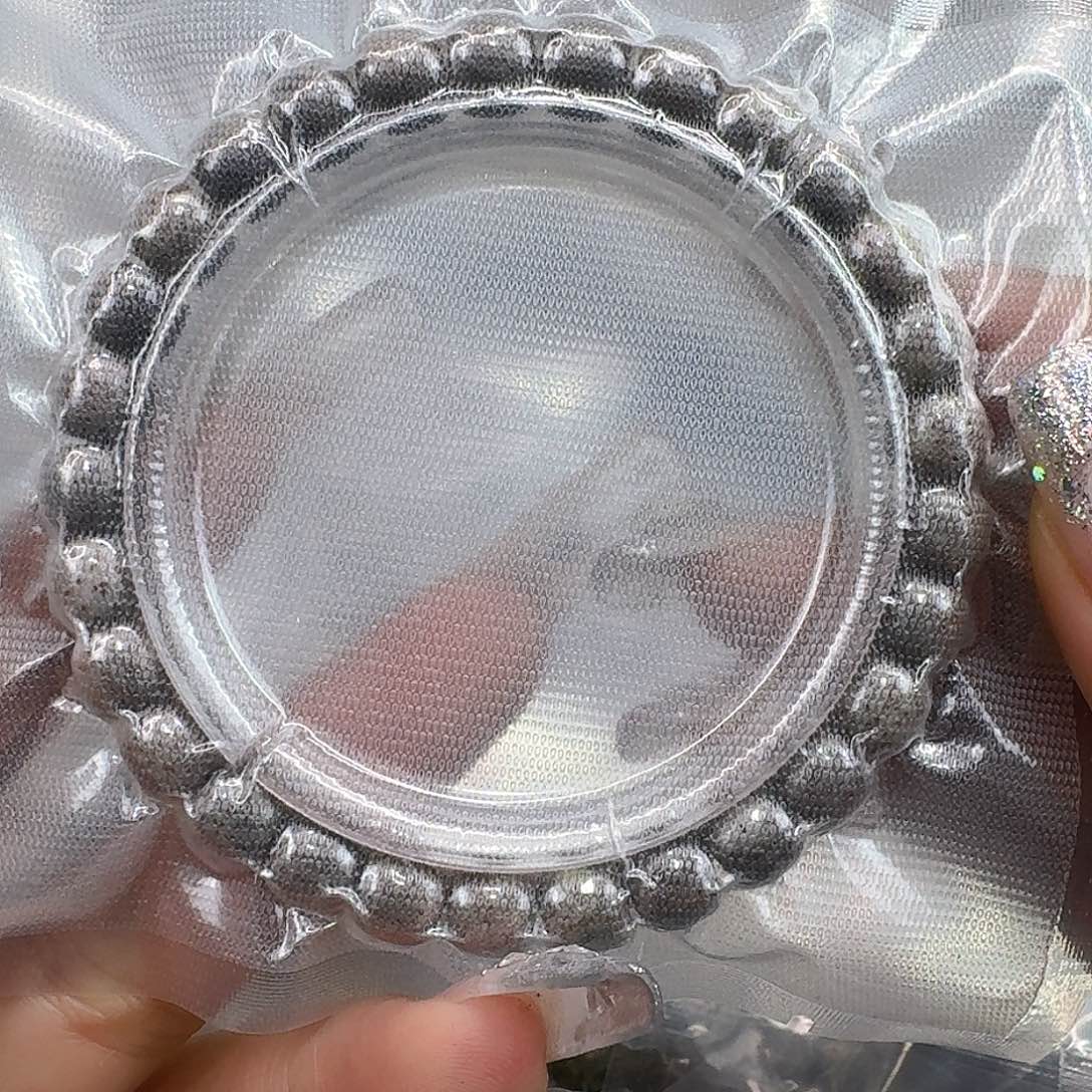 星月菩提手串132高端黑灰星月菩提87桶单圈