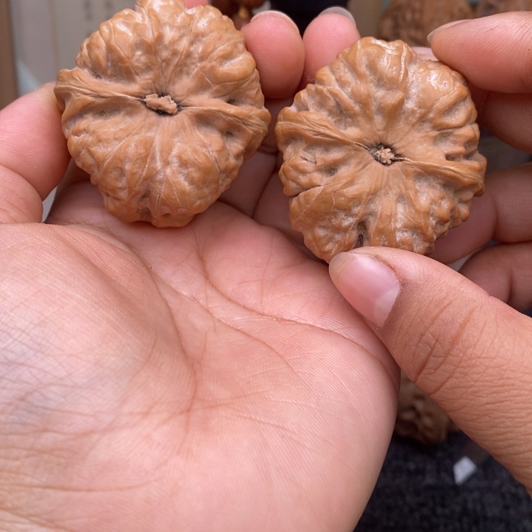 文玩核桃把件42大肚蛤蟆头