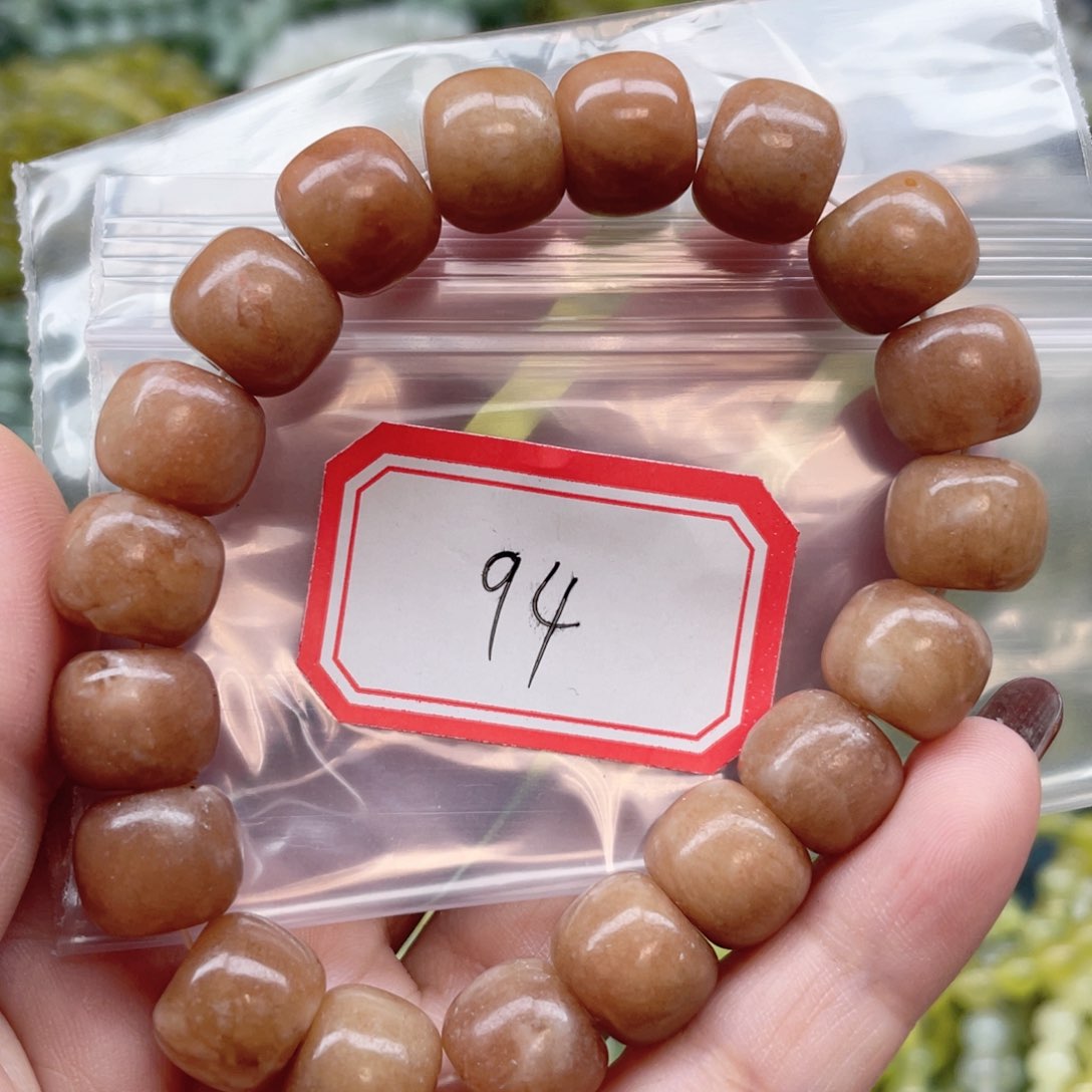 未镶嵌蛇纹石玉手串