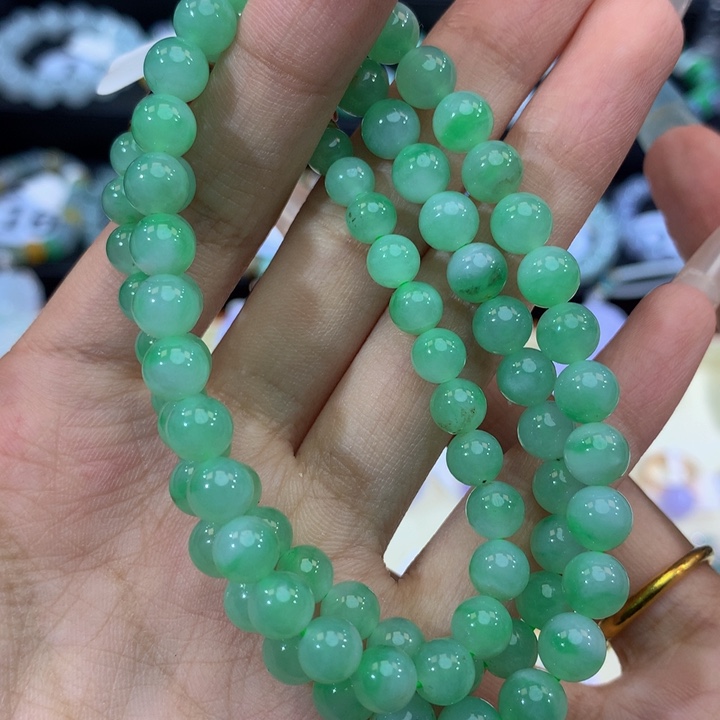 未镶嵌手链翡翠翡翠