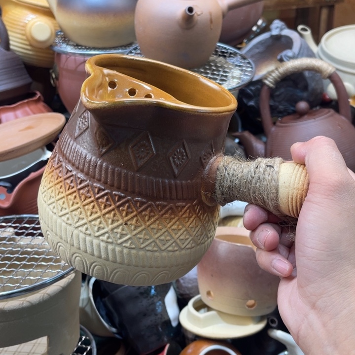 陶摆件他也不会在那里说一会