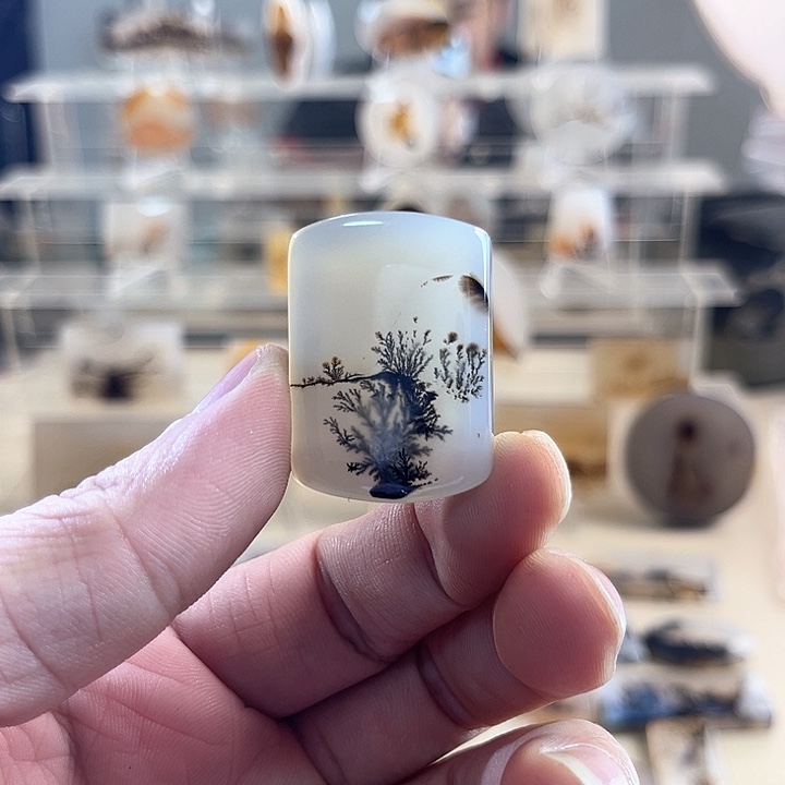 玛瑙/玉髓未镶嵌吊坠(不含链)