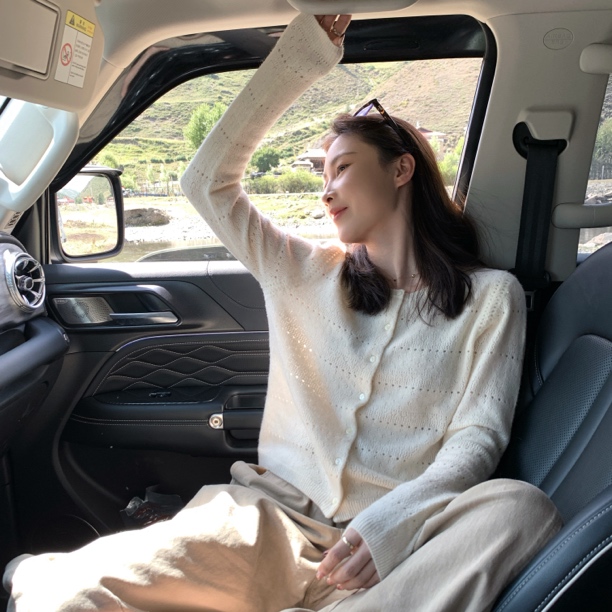 The Artizzi《白茶清欢》25羊毛特殊织法 矫情款 需呵护