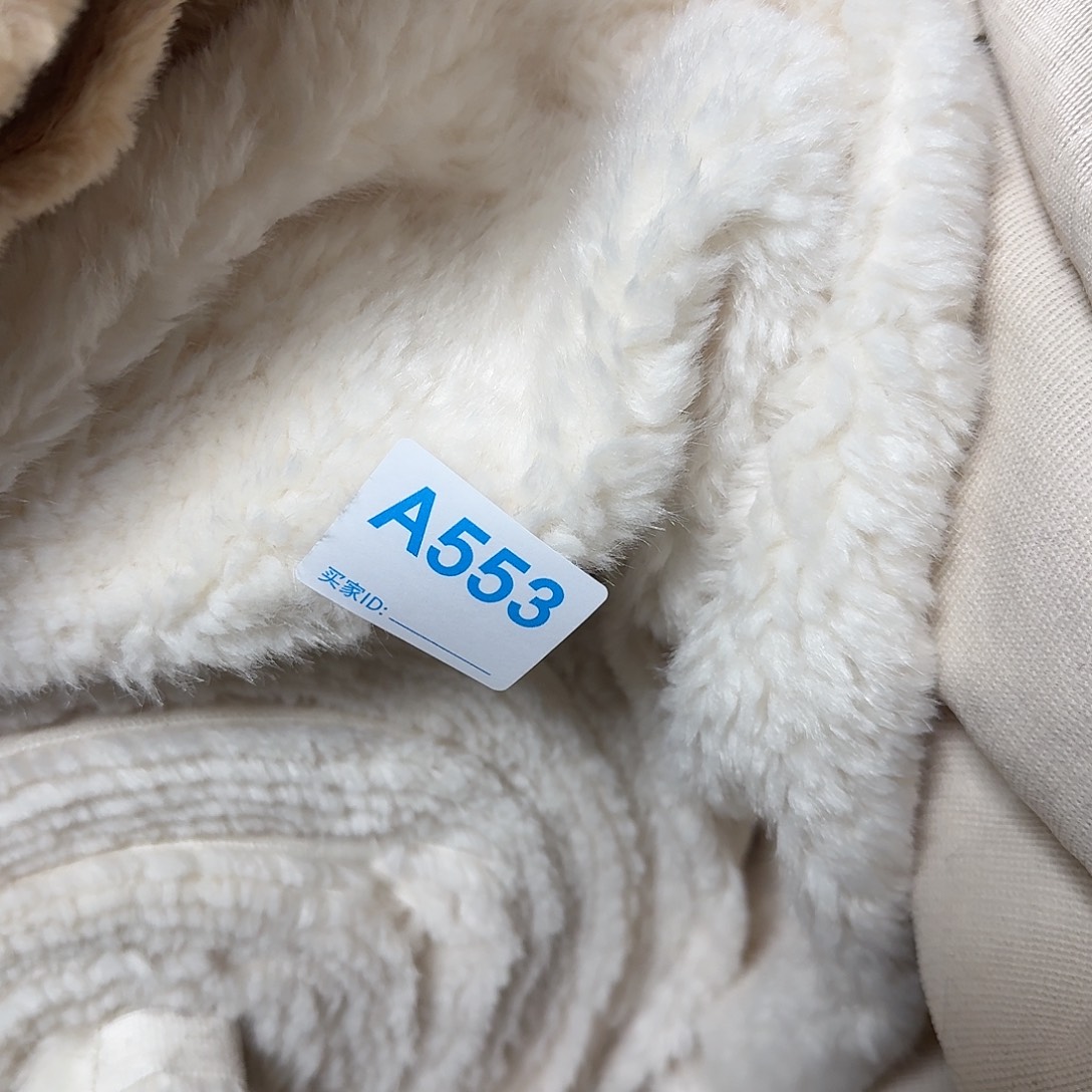 白色大颗粒毛毛16元2米553