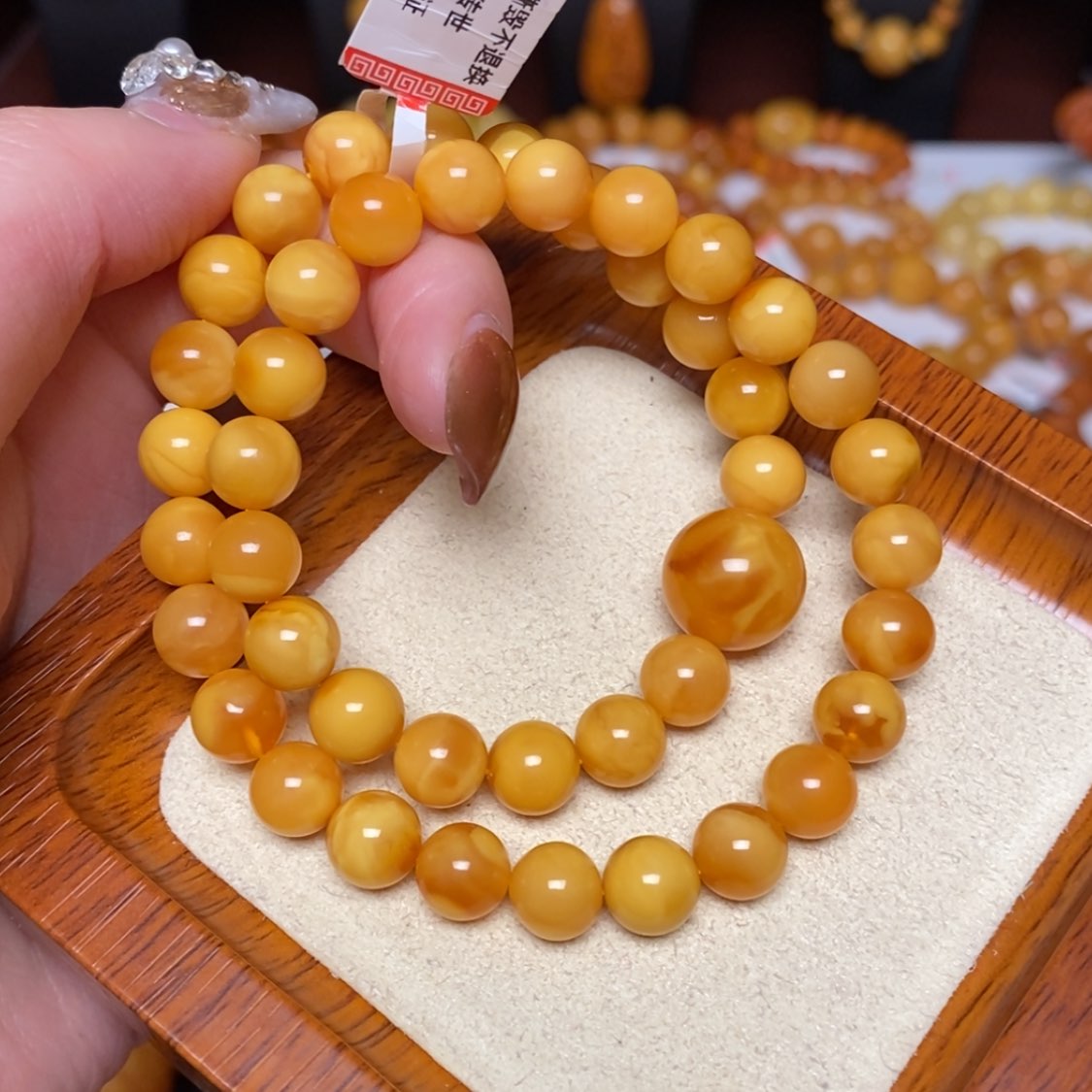 【闪购商品】未镶嵌蜜蜡手链手串