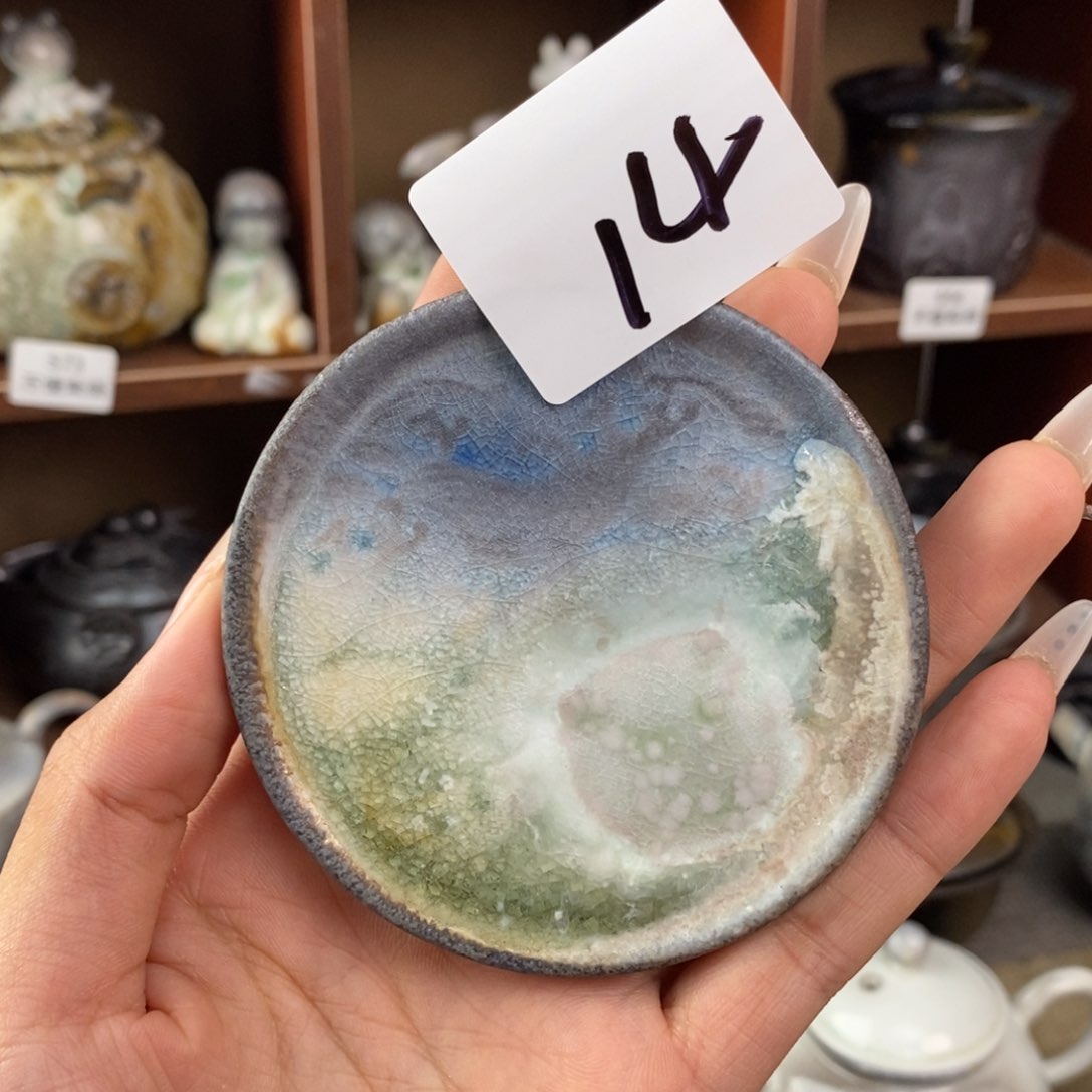*️14中白精品杯垫～一起喝茶