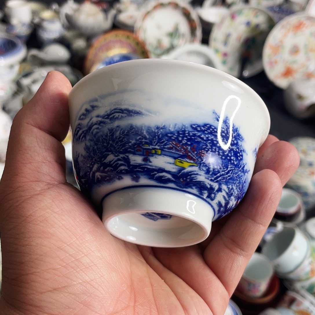 杯景德镇陶瓷艺术品