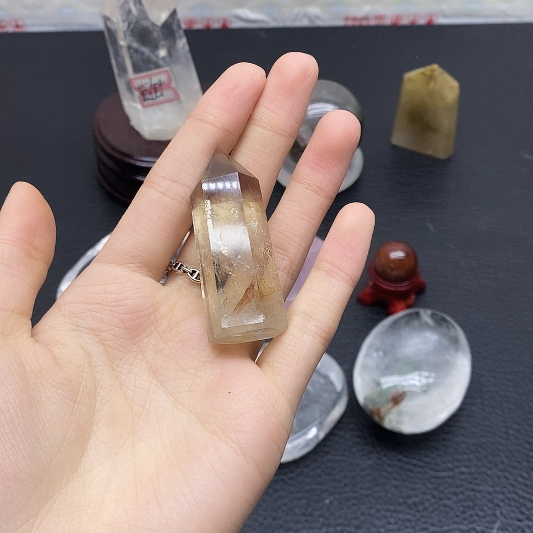 未镶嵌珠宝半成品水晶225水晶石