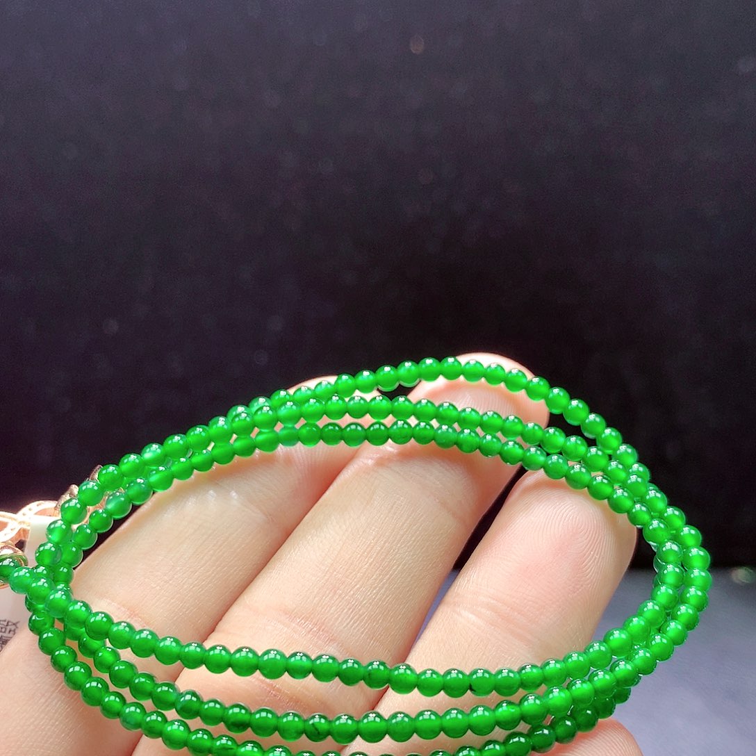 翡翠手链未镶嵌项链