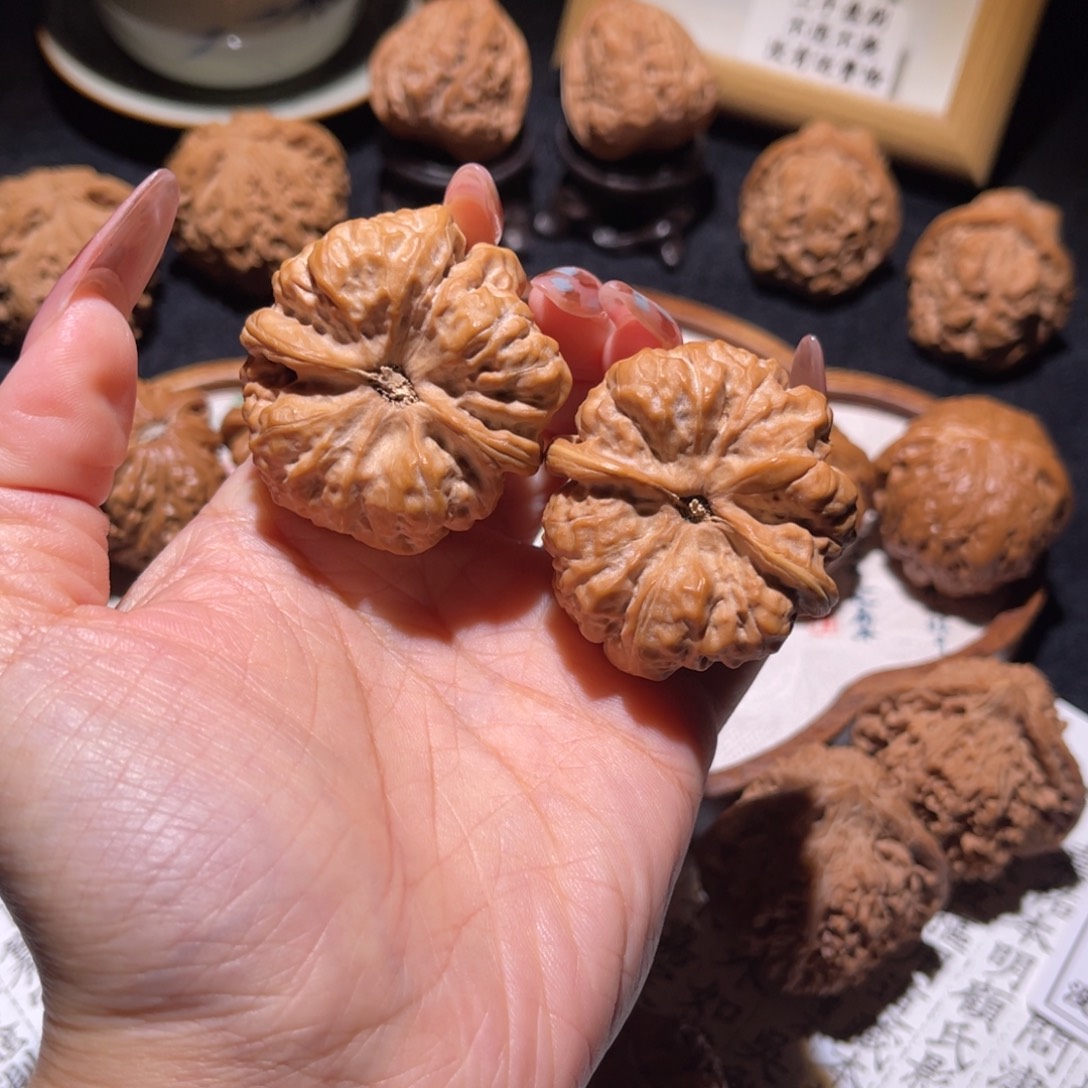 魏***生吊坠文玩核桃40昌平蛤蟆头直播选购88009