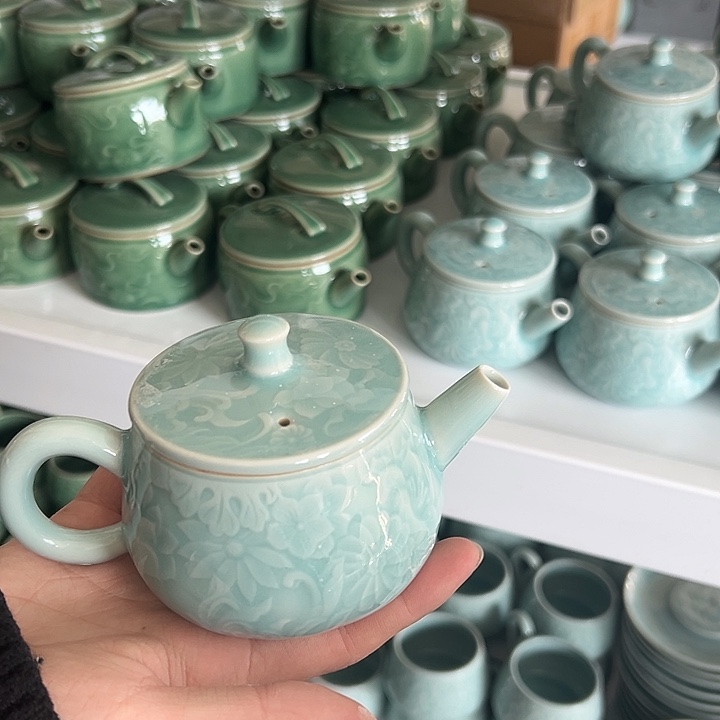 小米茶器龙泉青瓷