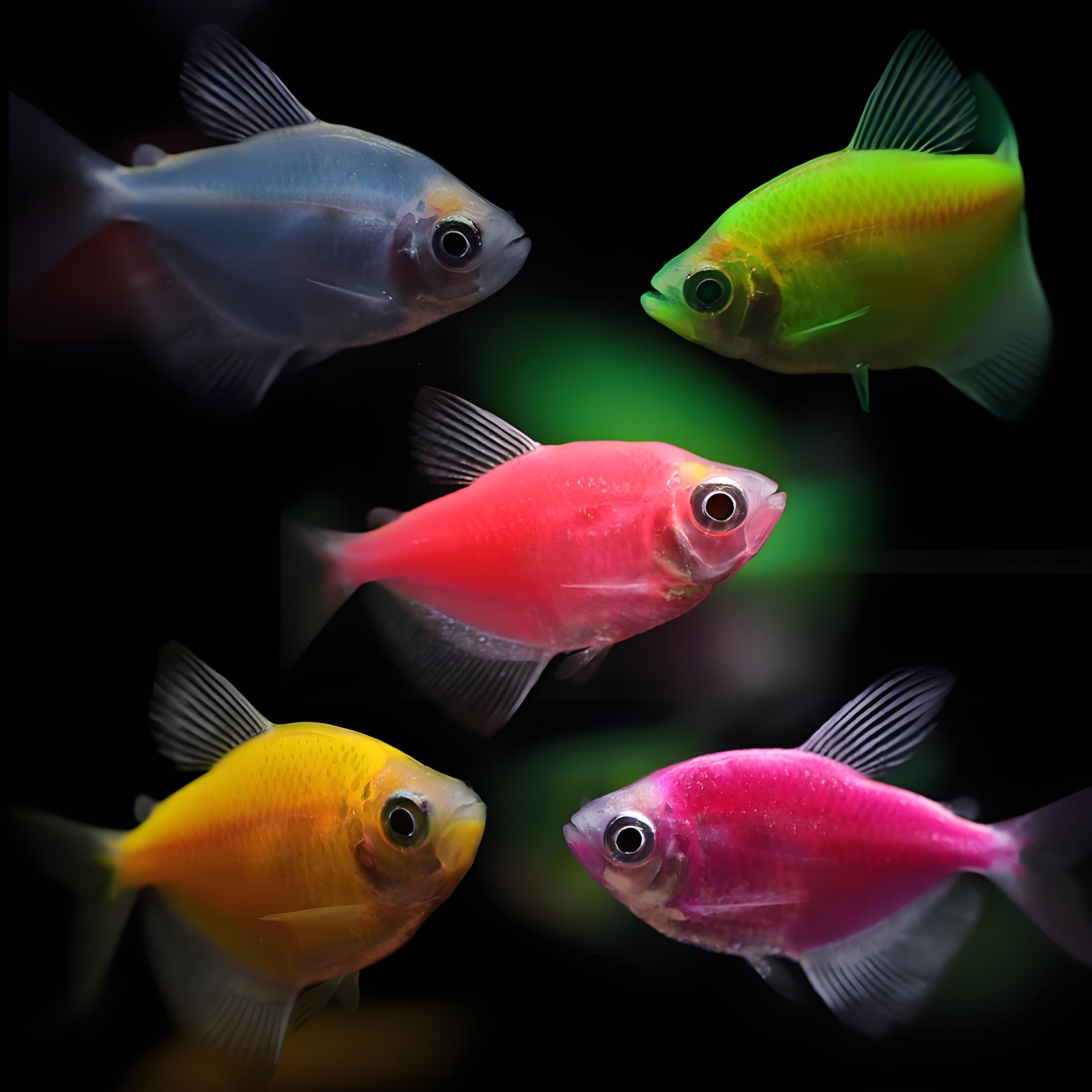 【直播间拍】天使鱼观赏鱼糖果小型热带鱼淡水好养群游草缸