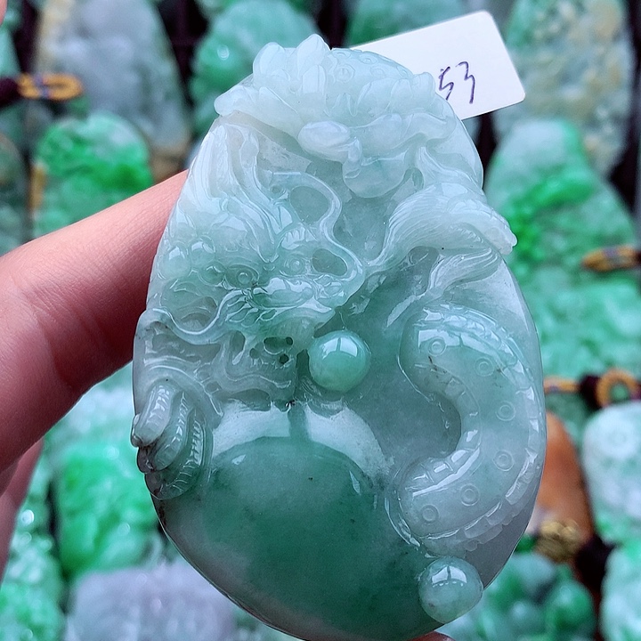 翡翠吊坠(不含链)未镶嵌