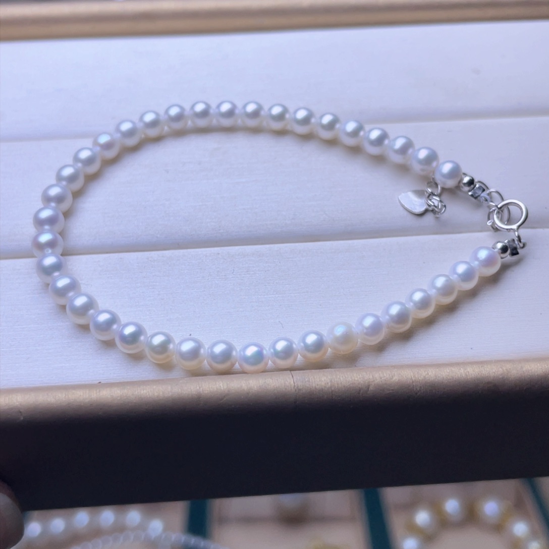 银S925镶嵌淡水珍珠其他