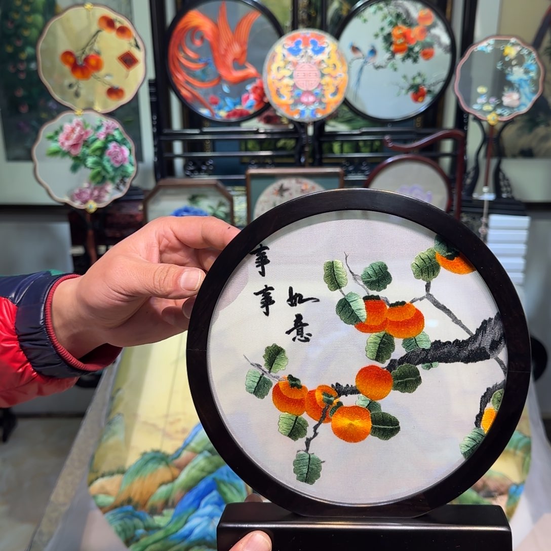 刺绣刺绣工艺精湛