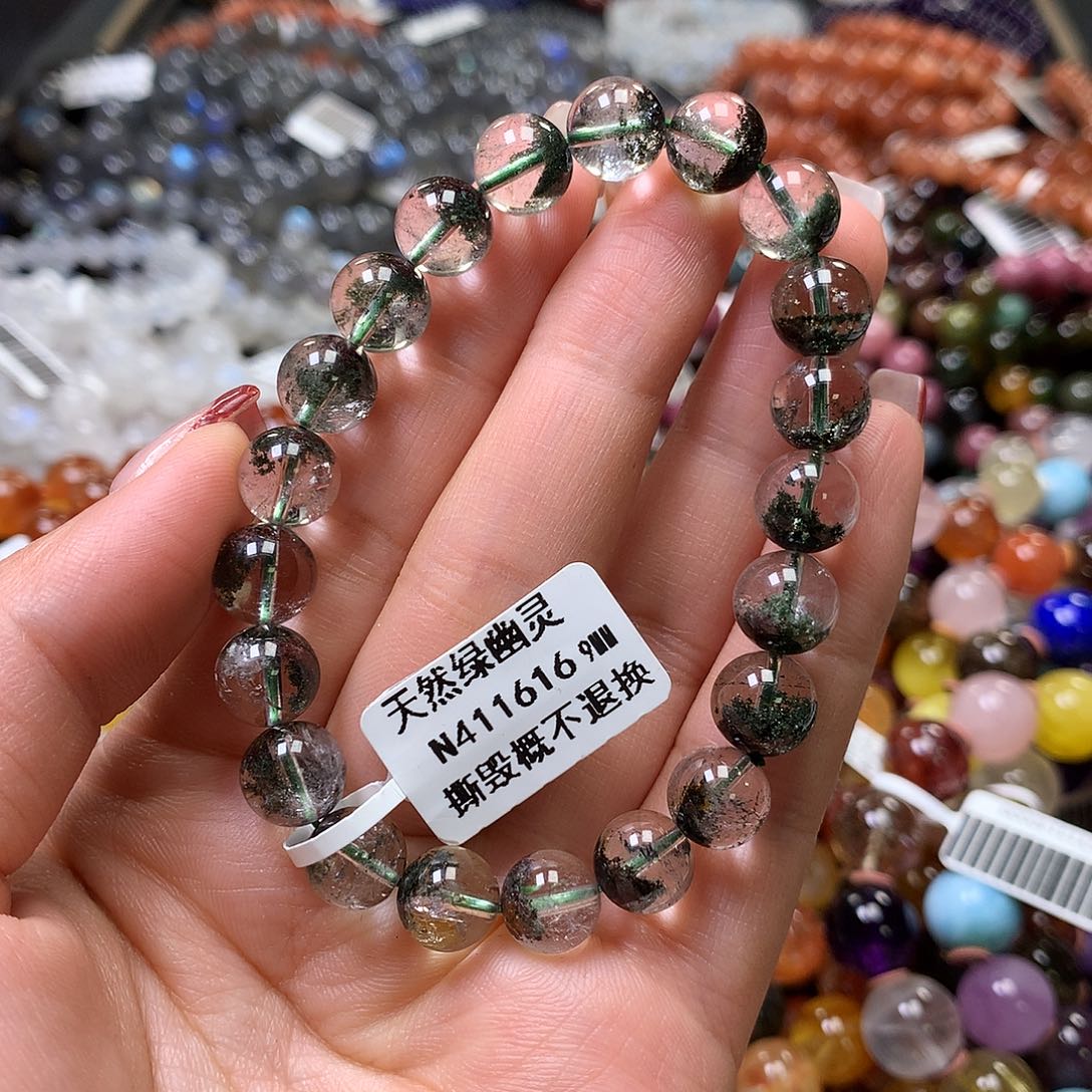 水晶手链未镶嵌，