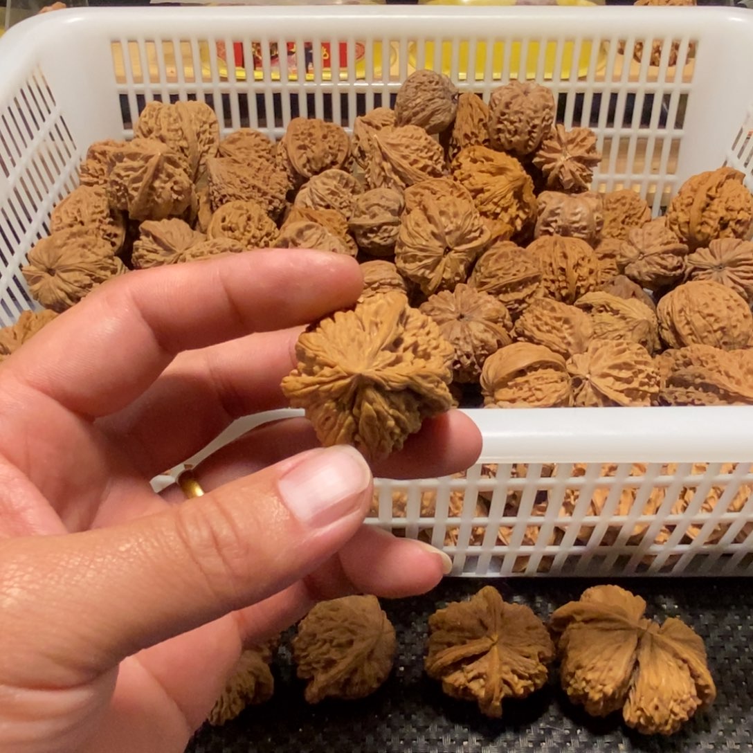 十***面吊坠文玩核桃核桃异形单只异形