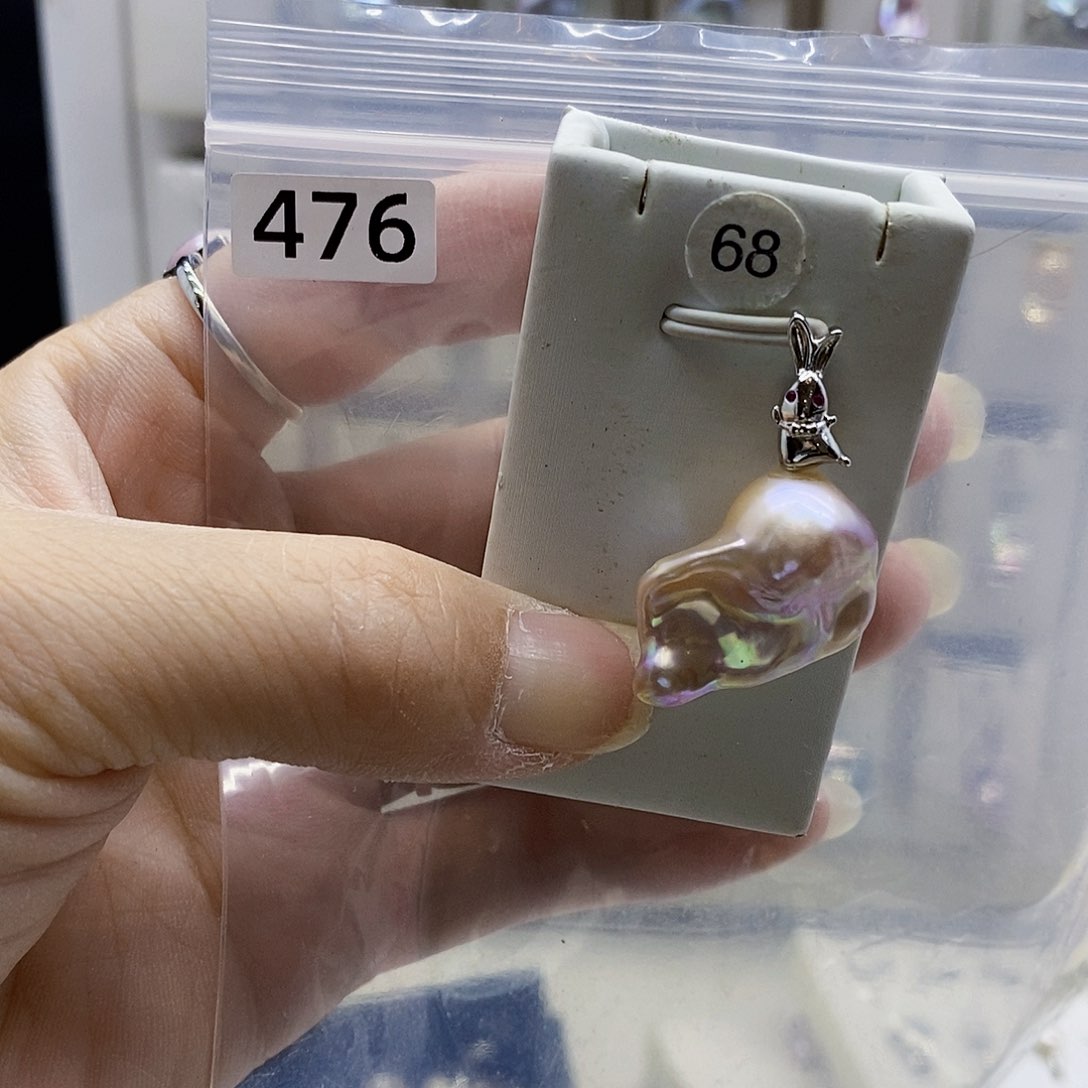 颈饰合金淡水珍珠