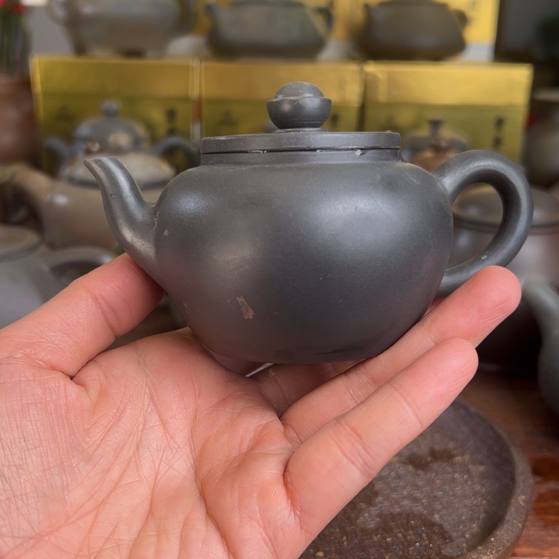 贵台龙窑柴烧茶壶A42