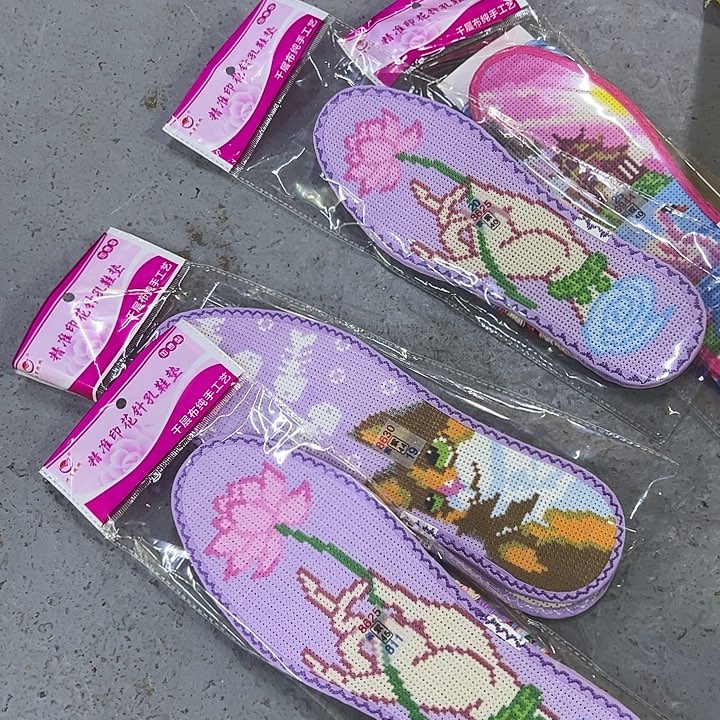 十字绣鞋垫半成品微瑕6