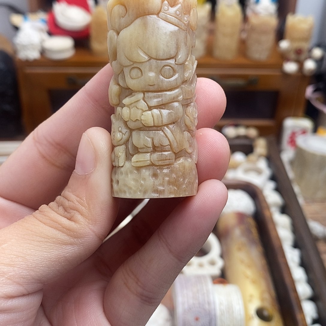 鹿骨把件c25小王子骨笛