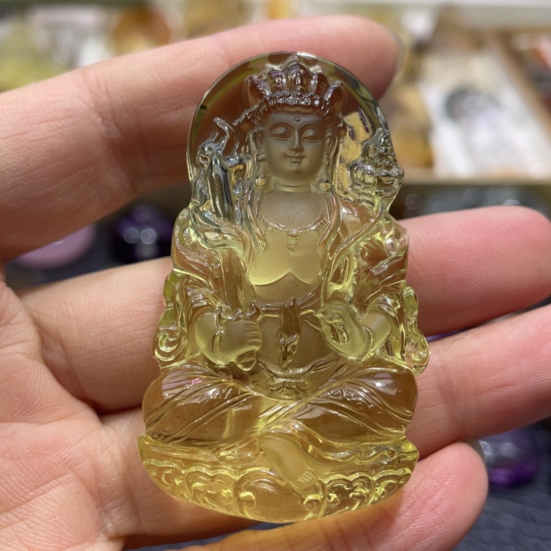 水晶颈饰未镶嵌定制