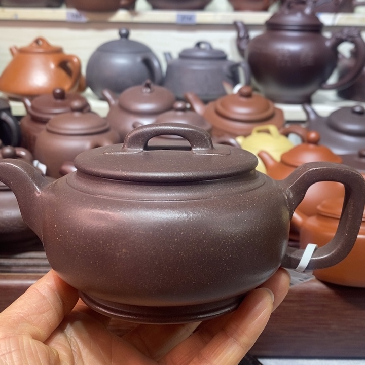 茶壶紫砂微瑕处理一把