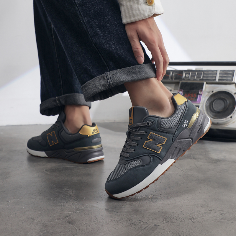 NEW BOLUNE/新百伦999秋冬限定男女同款休闲防滑百搭老爹跑步鞋