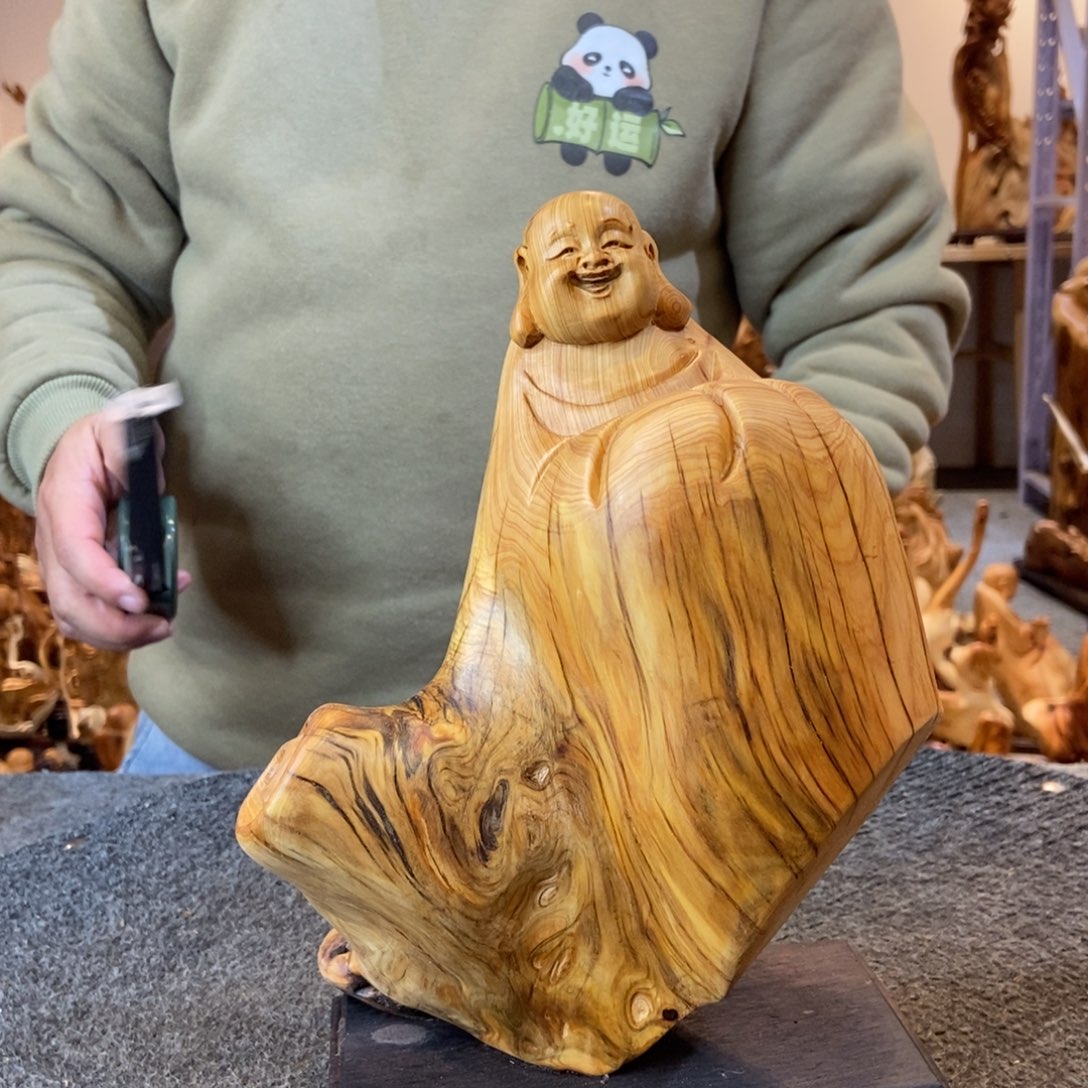 柏木（崖柏）太行崖柏根雕摆件
