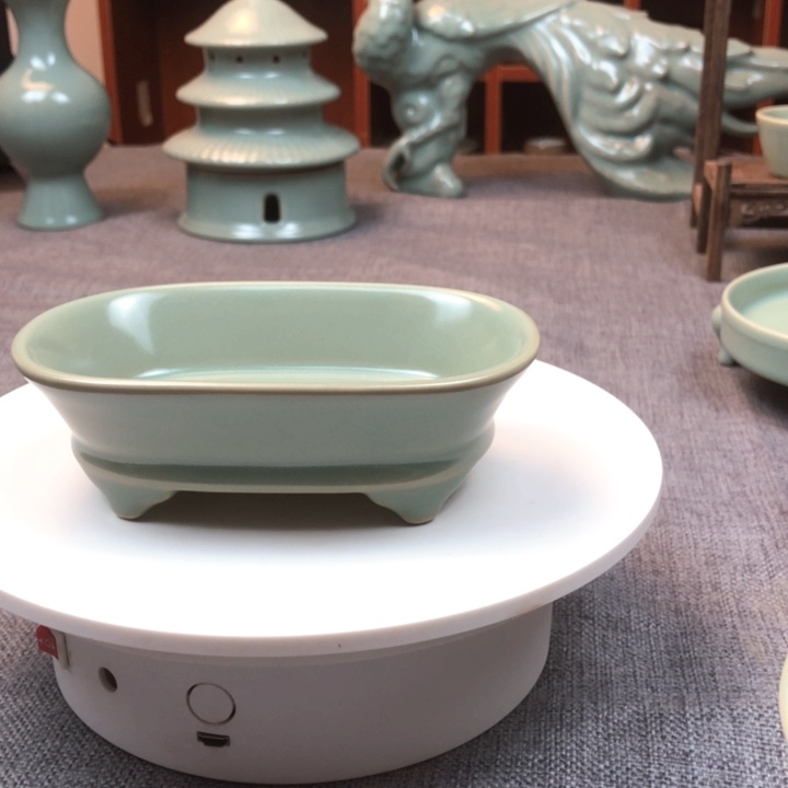 瓷片仿古原矿小水仙盆