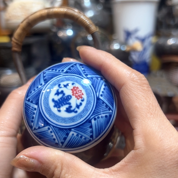 陶瓷珍*中古工艺品摆件