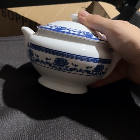 陶瓷双耳炖盅一个陶瓷