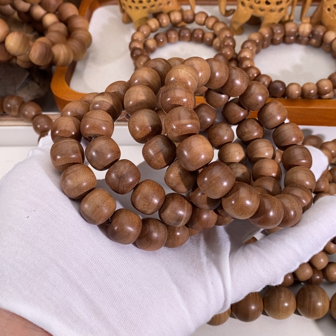 无事牌檀香木1314炸花丑珠福利