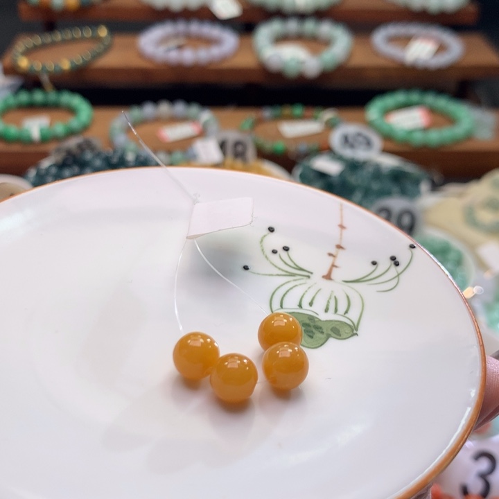 翡翠未镶嵌手链翡翠d11卡7.7