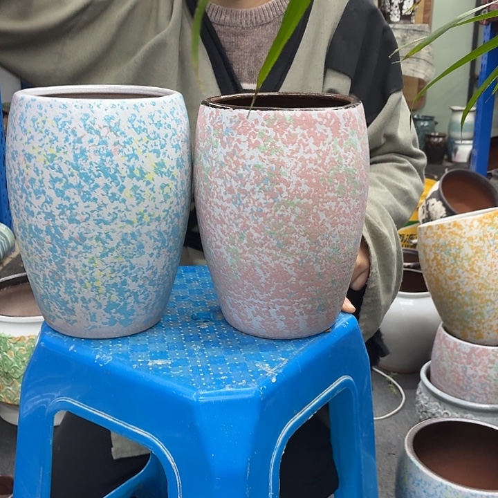 16×24 -粗陶花盆有孔-买买买