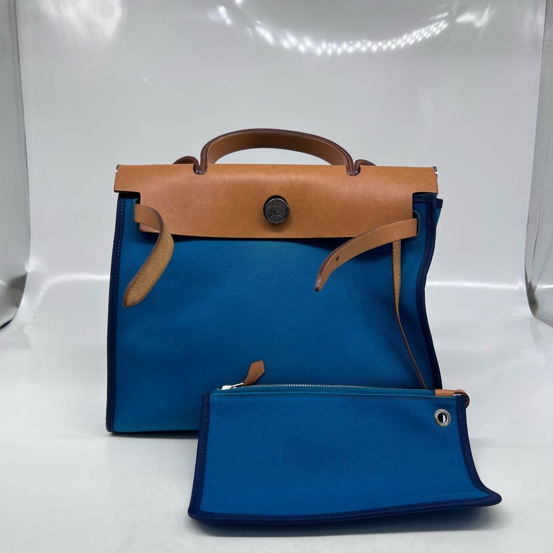 95新 Hermes/爱马仕 爱马仕Herbag31框Q单肩包 92519