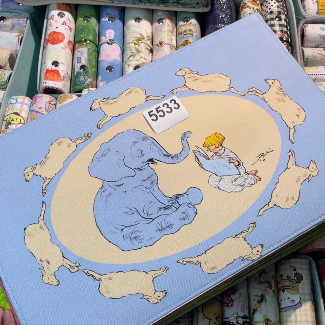 织绣A5活页不带纸5533